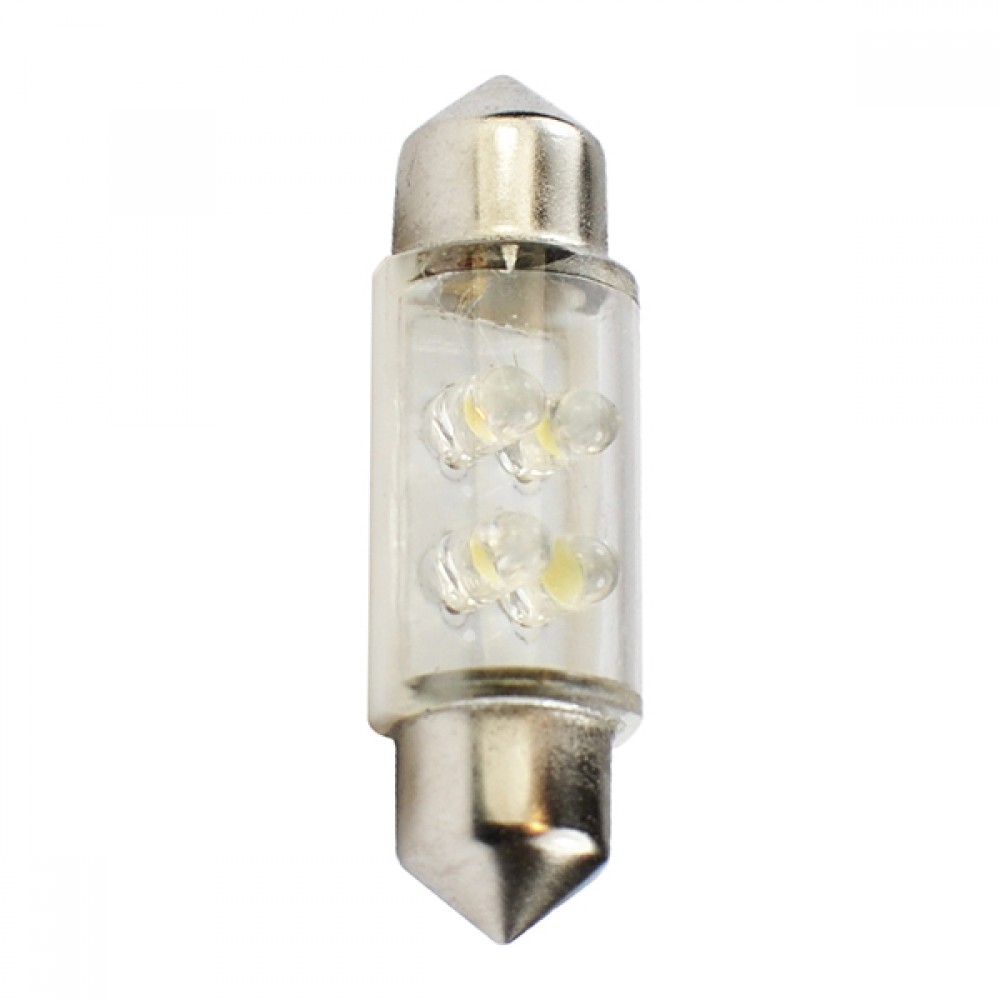 ΛΑΜΠΑΚΙΑ ΠΛΑΦΟΝΙΕΡΑΣ C5W/C10W 12V 0,66W SV8,5 36mm LED 4xFlux 3mm ΛΕΥΚΟ BLISTER 2ΤΕΜ. - LB043W/MT ΛΑΜΠΑΚΙΑ ΠΛΑΦΟΝΙΕΡΑΣ C5W/C10W 12V 0,66W SV8,5 36mm LED 4xFlux 3mm ΛΕΥΚΟ BLISTER 2ΤΕΜ.