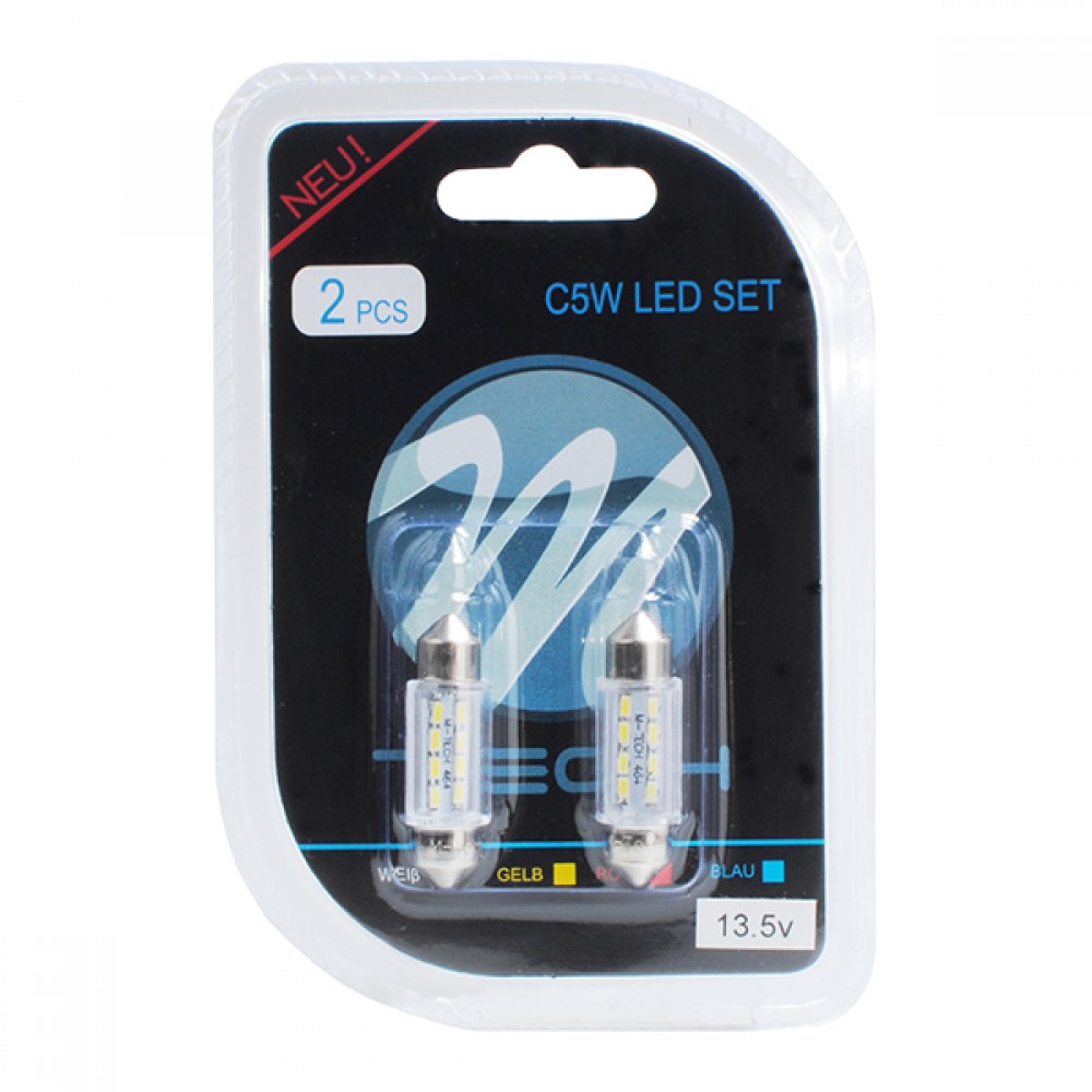 ΛΑΜΠΑΚΙΑ ΠΛΑΦΟΝΙΕΡΑΣ C5W/C10W 12V 1W SV8,5 36mm LED 8xSMD3014 ΛΕΥΚΟ BLISTER 2ΤΕΜ. - LB085W/MT ΛΑΜΠΑΚΙΑ ΠΛΑΦΟΝΙΕΡΑΣ C5W/C10W 12V 1W SV8,5 36mm LED 8xSMD3014 ΛΕΥΚΟ BLISTER 2ΤΕΜ.