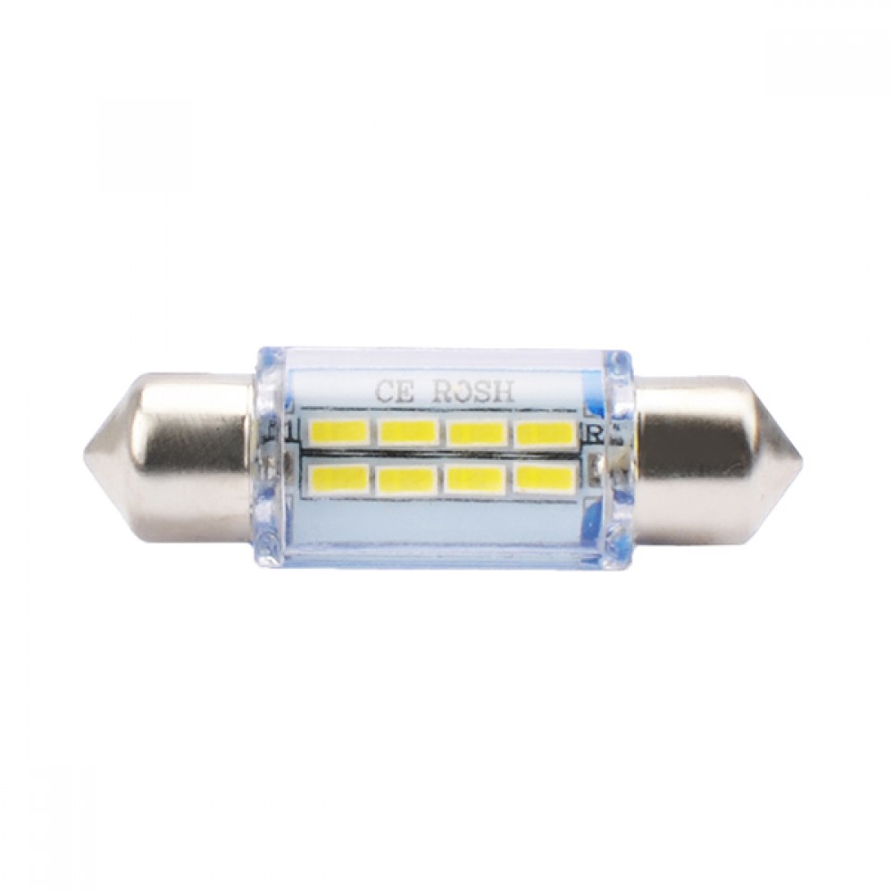 ΛΑΜΠΑΚΙΑ ΠΛΑΦΟΝΙΕΡΑΣ C5W/C10W 12V 1W SV8,5 36mm LED 8xSMD3014 ΛΕΥΚΟ BLISTER 2ΤΕΜ. - LB085W/MT ΛΑΜΠΑΚΙΑ ΠΛΑΦΟΝΙΕΡΑΣ C5W/C10W 12V 1W SV8,5 36mm LED 8xSMD3014 ΛΕΥΚΟ BLISTER 2ΤΕΜ.