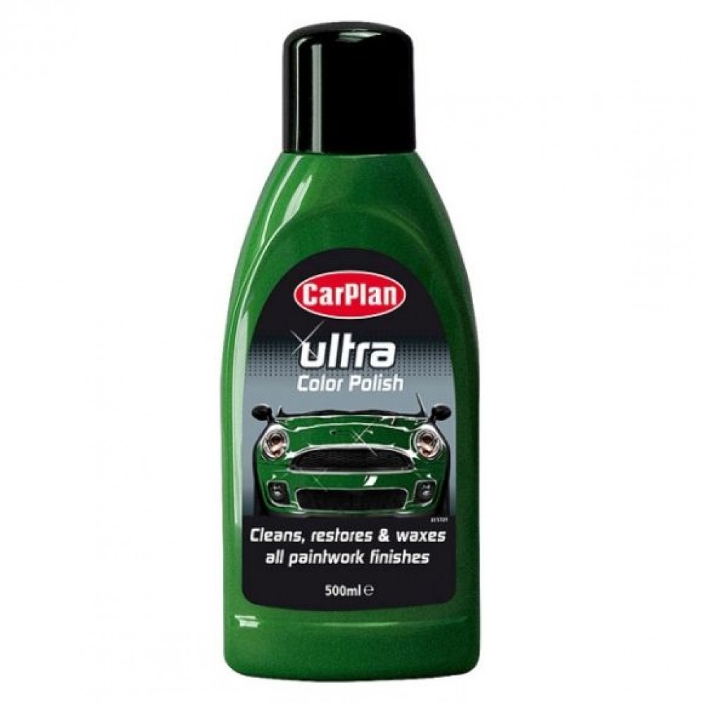 ΓΥΑΛΙΣΤΙΚΟ ΥΓΡΟ ULTRA ΓΙΑ ΠΡΑΣΙΝΟ ΧΡΩΜΑ CARPLAN ULTRA COLOR POLISH GREEN 500ML - CP-POL111 ΓΥΑΛΙΣΤΙΚΟ ΥΓΡΟ ULTRA ΓΙΑ ΠΡΑΣΙΝΟ ΧΡΩΜΑ CARPLAN ULTRA COLOR POLISH GREEN 500ML