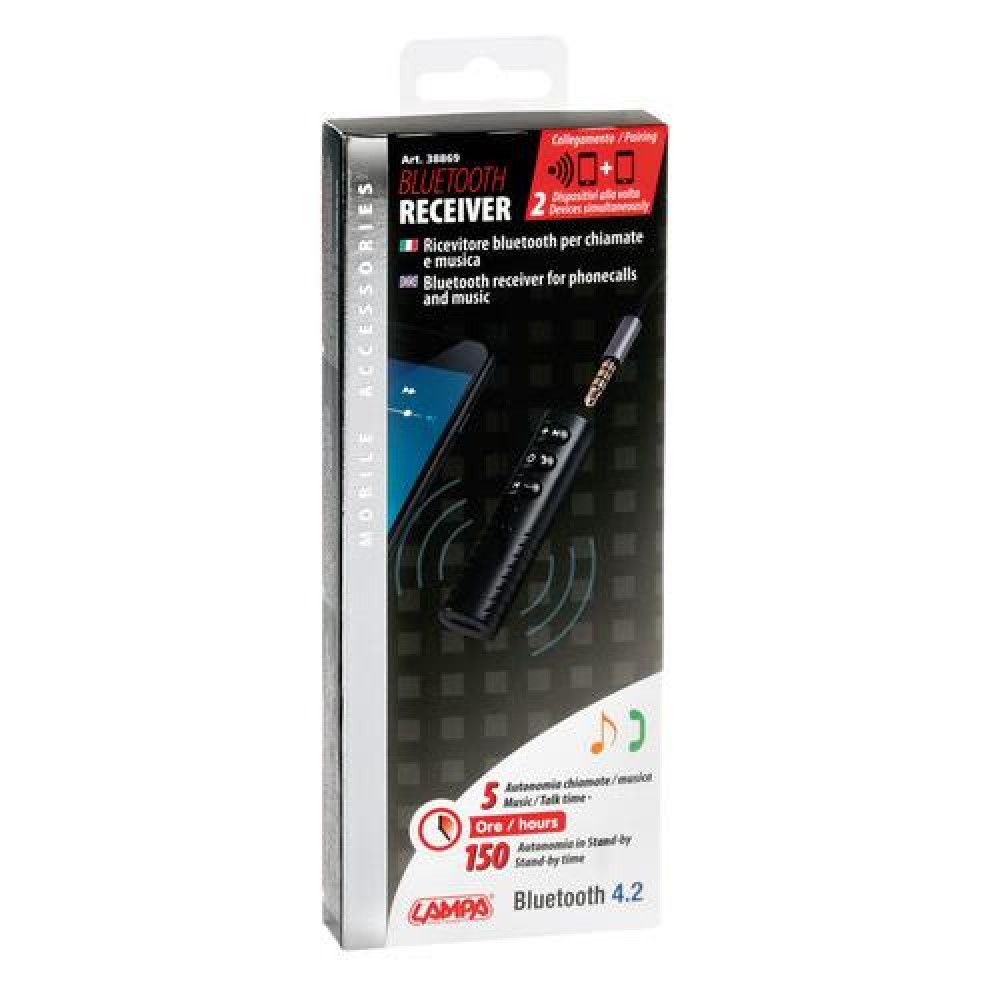 BLUETOOTH ΑΝΟΙΚΤΗ ΑΚΡΟΑΣΗ 4.2 A2DP/AVRCP/HFP/HSP - L3886.9/T BLUETOOTH ΑΝΟΙΚΤΗ ΑΚΡΟΑΣΗ 4.2 A2DP/AVRCP/HFP/HSP