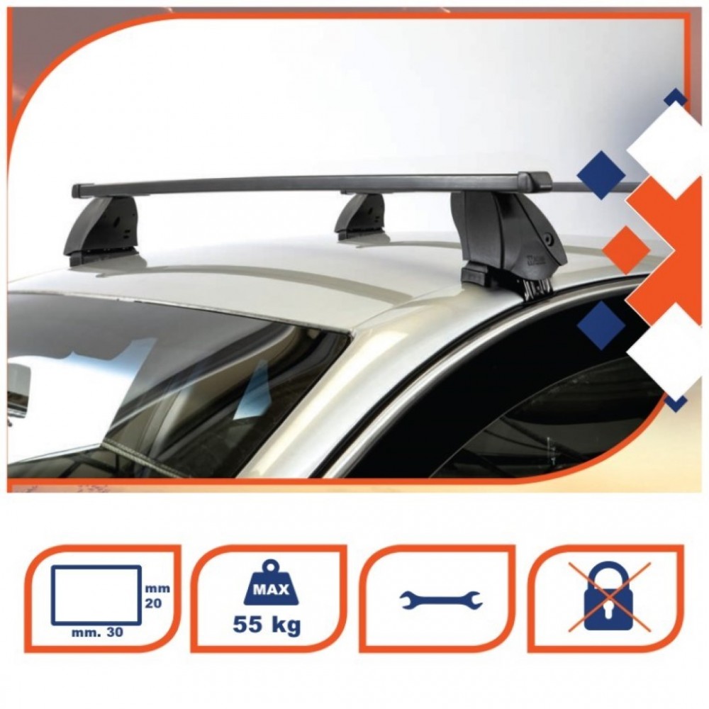 SKODA FELICIA 4D 94-01 KIT ΜΕ ΜΠΑΡΕΣ ΟΡΟΦΗΣ ΣΙΔΗΡΟΥ K39 (BSM112-K10) - MP.SK.003/K39 SKODA FELICIA 4D 94-01 KIT ΜΕ ΜΠΑΡΕΣ ΟΡΟΦΗΣ ΣΙΔΗΡΟΥ K39 (BSM112-K10)