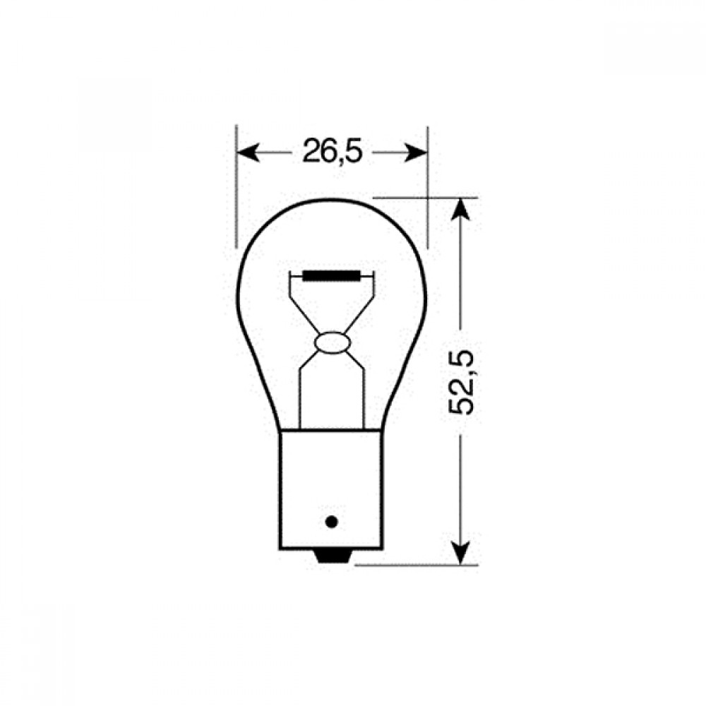ΛΑΜΠΑΚΙ 12V/PY21W BAU15s - L5806.5 ΛΑΜΠΑΚΙ 12V/PY21W BAU15s
