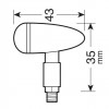 ΦΛΑΣ ΜΟΤΟ DROP 12V SMD LED (35x43mm) ΜΑΥΡΑ -2 ΤΕΜ. - 9048.2-LM ΦΛΑΣ ΜΟΤΟ DROP 12V SMD LED (35x43mm) ΜΑΥΡΑ -2 ΤΕΜ.