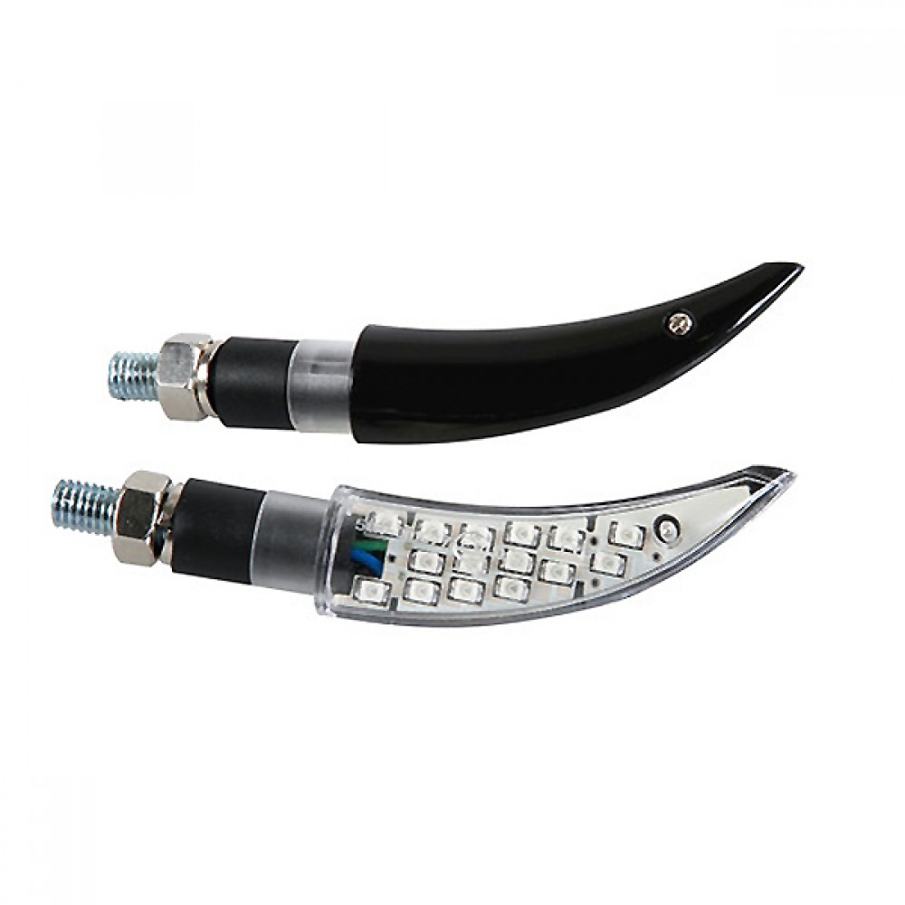 ΦΛΑΣ ΜΟΤΟ KATANA / 16 LED 12V - 9007.4-LM ΦΛΑΣ ΜΟΤΟ KATANA / 16 LED 12V