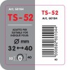 ΑΚΡΟ ΕΞΑΤΜΙΣΗΣ TS-52 Φ 32-40mm - L6010.4 ΑΚΡΟ ΕΞΑΤΜΙΣΗΣ TS-52 Φ 32-40mm