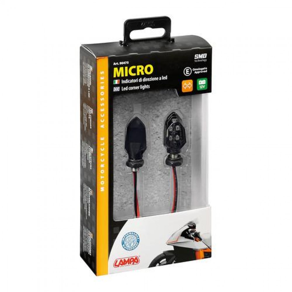 ΦΛΑΣ ΜΟΤΟ MICRO ΜΑΥΡΑ 12V SMD LED 35x18mm 2ΤΕΜ. - 9047.5-LM ΦΛΑΣ ΜΟΤΟ MICRO ΜΑΥΡΑ 12V SMD LED 35x18mm 2ΤΕΜ.