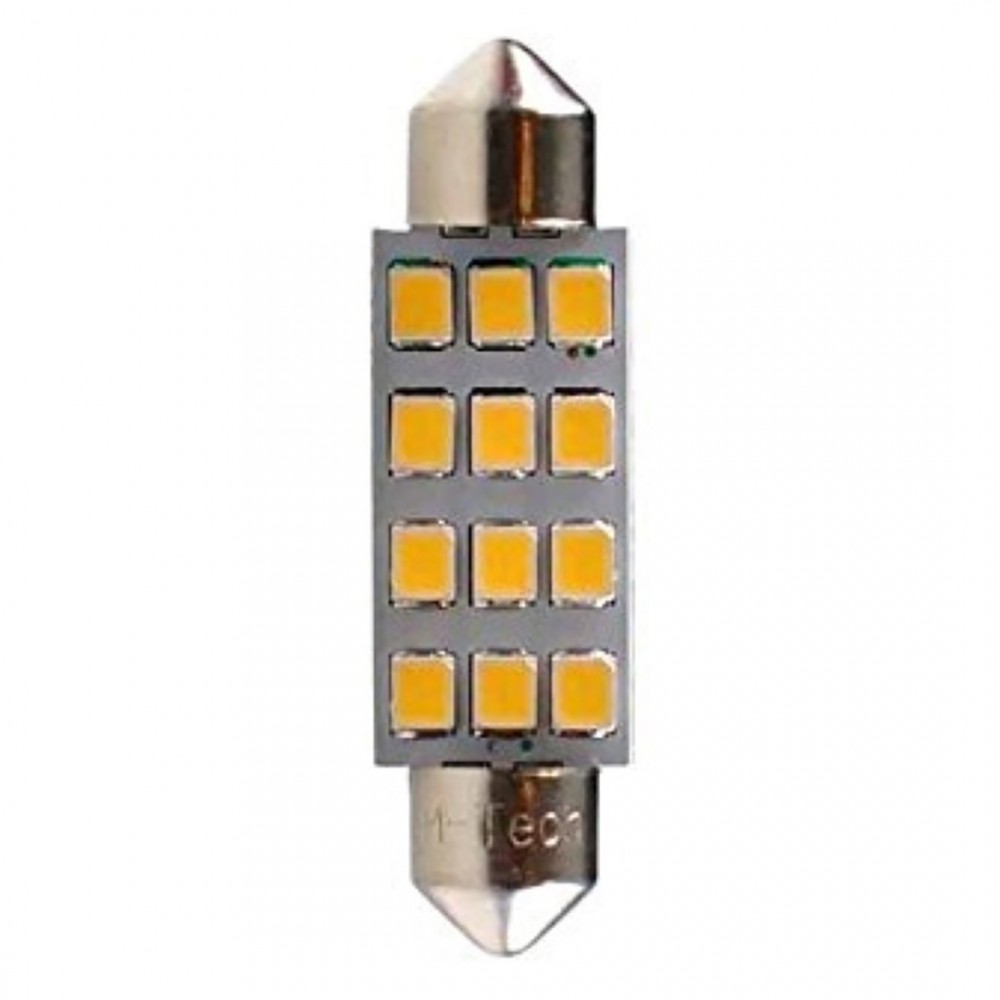 ΛΑΜΠΑΚΙΑ ΠΛΑΦΟΝΙΕΡΑΣ C5W/C10W 12V SV8.5 41mm 1,5W 12xSMD2835 LED OSRAM ΛΕΥΚΟ BLISTER 2ΤΕΜ. M-TECH - LB030W/MT ΛΑΜΠΑΚΙΑ ΠΛΑΦΟΝΙΕΡΑΣ C5W/C10W 12V SV8.5 41mm 1,5W 12xSMD2835 LED OSRAM ΛΕΥΚΟ BLISTER 2ΤΕΜ. M-TECH