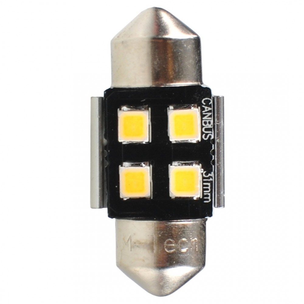 ΛΑΜΠΑΚΙΑ ΠΛΑΦΟΝΙΕΡΑΣ C5W/C10W 12V SV8.5 0,5W 31mm 4xSMD2835 LED OSRAM CAN-BUS ΛΕΥΚΟ 2ΤΕΜ. M-TECH - LB345W/MT ΛΑΜΠΑΚΙΑ ΠΛΑΦΟΝΙΕΡΑΣ C5W/C10W 12V SV8.5 0,5W 31mm 4xSMD2835 LED OSRAM CAN-BUS ΛΕΥΚΟ 2ΤΕΜ. M-TECH