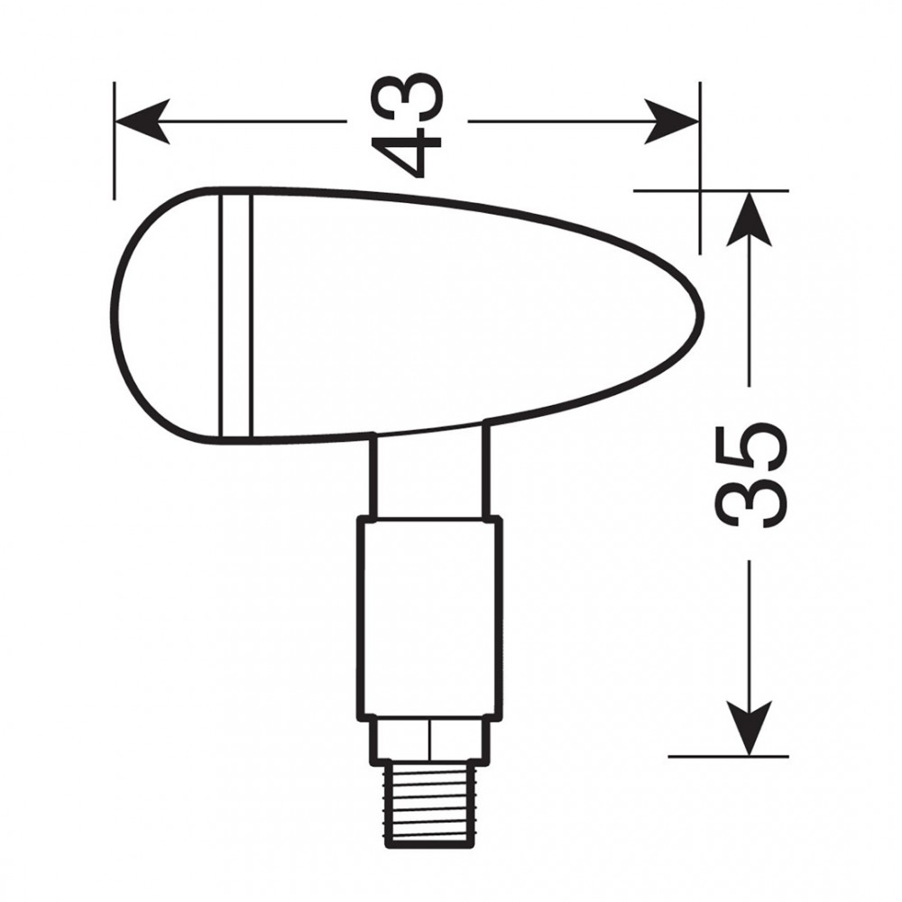 ΦΛΑΣ ΜΟΤΟ DROP 12V SMD LED (35x43mm) ΧΡΩΜΙΟ -2 ΤΕΜ. - 9048.3-LM ΦΛΑΣ ΜΟΤΟ DROP 12V SMD LED (35x43mm) ΧΡΩΜΙΟ -2 ΤΕΜ.