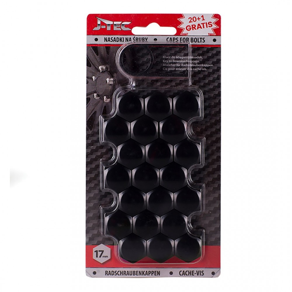 ΚΑΠΑΚΙΑ ΜΠΟΥΛΟΝΙΩΝ 17mm ΜΑΥΡΑ AMiO - 21 ΤΕΜ. - G21301/AM ΚΑΠΑΚΙΑ ΜΠΟΥΛΟΝΙΩΝ 17mm ΜΑΥΡΑ AMiO - 21 ΤΕΜ.