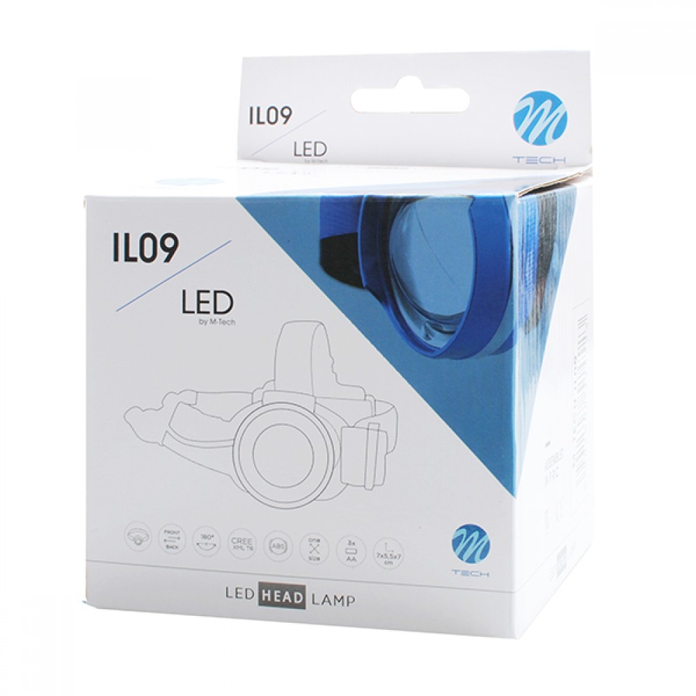 ΦΑΚΟΣ ΚΕΦΑΛΗΣ ΕΡΓΑΣΙΑΣ 800lm 1 CREE LED 3 ΛΕΙΤΟΥΡΓΙΩΝ ΜΕ ΛΕΥΚΟ ΦΩΤΙΣΜΟ (60x65x75mm) M-TECH - IL09/MT ΦΑΚΟΣ ΚΕΦΑΛΗΣ ΕΡΓΑΣΙΑΣ 800lm 1 CREE LED 3 ΛΕΙΤΟΥΡΓΙΩΝ ΜΕ ΛΕΥΚΟ ΦΩΤΙΣΜΟ (60x65x75mm) M-TECH