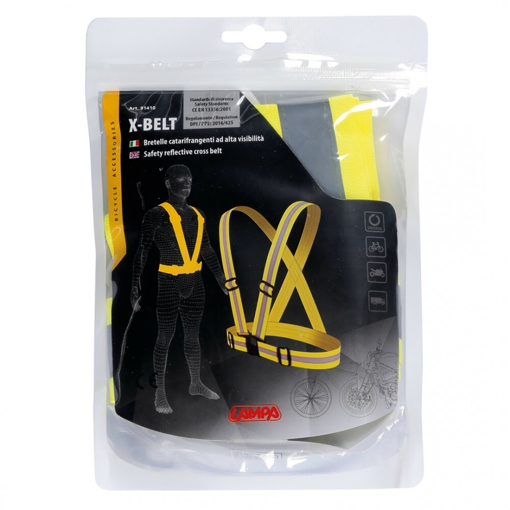 ΑΝΑΚΛΑΣΤΙΚΗ ΖΩΝΗ X-BELT ΜΕ ΧΙΑΣΤΙ ΤΙΡΑΝΤΕΣ (ΦΩΣΦΟΡΙΖΕ/ΚΙΤΡΙΝΟ/ΠΟΛΥΕΣΤΕΡΙΚΟ) - 1 ΤΕΜ. - 9141.0-LM ΑΝΑΚΛΑΣΤΙΚΗ ΖΩΝΗ X-BELT ΜΕ ΧΙΑΣΤΙ ΤΙΡΑΝΤΕΣ (ΦΩΣΦΟΡΙΖΕ/ΚΙΤΡΙΝΟ/ΠΟΛΥΕΣΤΕΡΙΚΟ) - 1 ΤΕΜ.