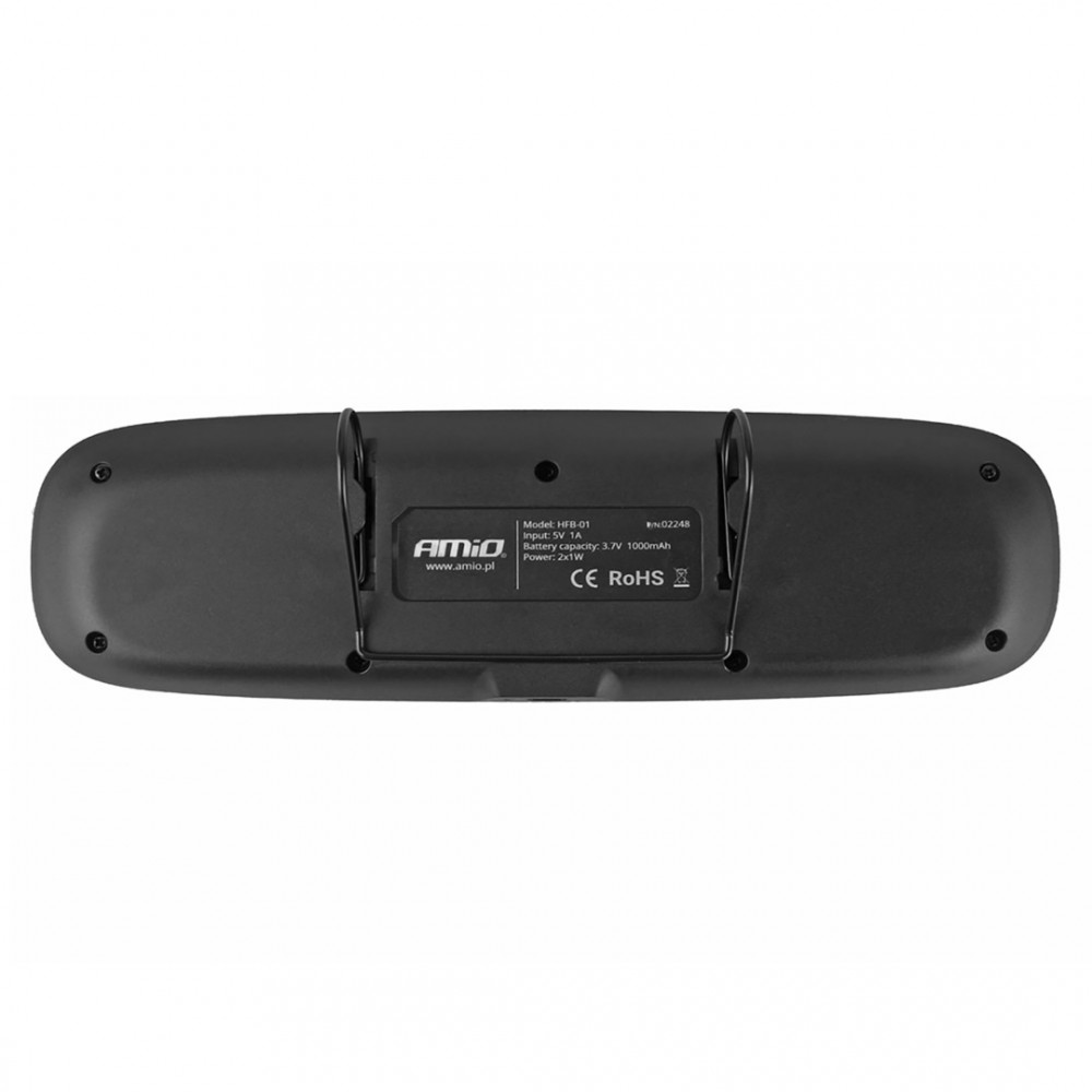 ΦΟΡΗΤΟ BLUETOOTH CAR KIT ΜΕ ΗΧΕΙΟ ΚΑΙ ΚΛΙΠ HFB-01 ME ΑΝΟΙΧΤΗ ΑΚΡΟΑΣΗ AMiO - 1 ΤΕΜ. - 02248/AM ΦΟΡΗΤΟ BLUETOOTH CAR KIT ΜΕ ΗΧΕΙΟ ΚΑΙ ΚΛΙΠ HFB-01 ME ΑΝΟΙΧΤΗ ΑΚΡΟΑΣΗ AMiO - 1 ΤΕΜ.