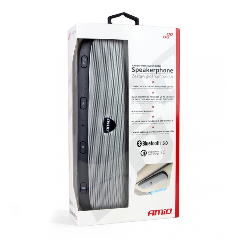 ΦΟΡΗΤΟ BLUETOOTH CAR KIT ΜΕ ΗΧΕΙΟ ΚΑΙ ΚΛΙΠ HFB-01 ME ΑΝΟΙΧΤΗ ΑΚΡΟΑΣΗ AMiO - 1 ΤΕΜ. - 02248/AM ΦΟΡΗΤΟ BLUETOOTH CAR KIT ΜΕ ΗΧΕΙΟ ΚΑΙ ΚΛΙΠ HFB-01 ME ΑΝΟΙΧΤΗ ΑΚΡΟΑΣΗ AMiO - 1 ΤΕΜ.