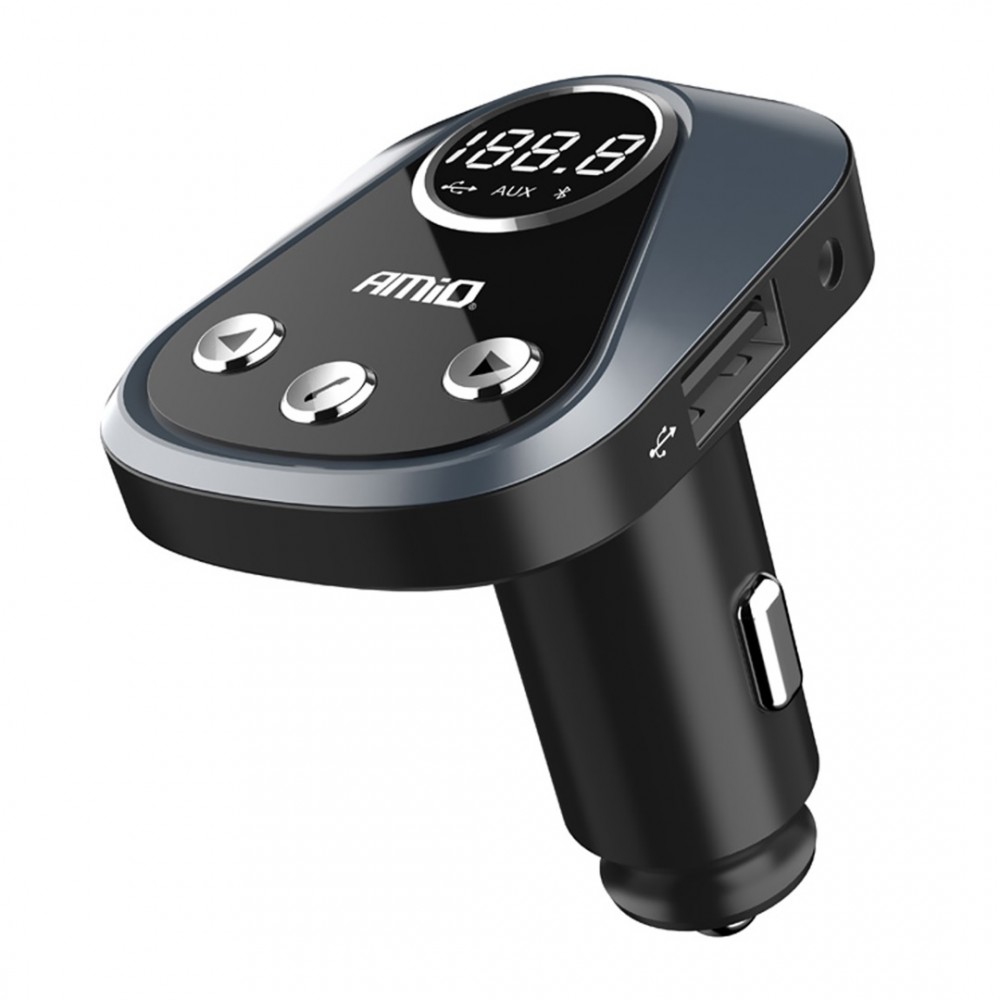 FM TRANSMITTER ΑΝΑΜΕΤΑΔΟΤΗΣ ΑΝΑΠΤΗΡΑ BT-02 12/24V ΜΕ ΕΝΤΟΠΙΣΜΟ ΟΧΗΜΑΤΟΣ ΚΑΙ 2 USB AMiO - 1 ΤΕΜ. - 02252/AM FM TRANSMITTER ΑΝΑΜΕΤΑΔΟΤΗΣ ΑΝΑΠΤΗΡΑ BT-02 12/24V ΜΕ ΕΝΤΟΠΙΣΜΟ ΟΧΗΜΑΤΟΣ ΚΑΙ 2 USB AMiO - 1 ΤΕΜ.