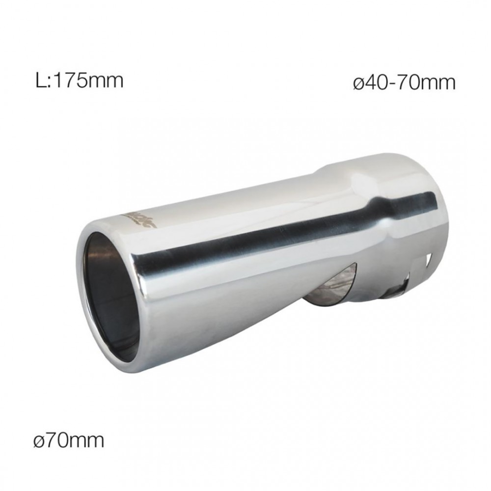 ΑΚΡΟ ΕΞΑΤΜΙΣΗΣ TRX97 175mm 40-70mm (ΦΑΛΤΣΟΚΟΜΜΕΝΟ ΣΤΗ ΜΕΣΗ) - SRTRX/97 ΑΚΡΟ ΕΞΑΤΜΙΣΗΣ TRX97 175mm 40-70mm (ΦΑΛΤΣΟΚΟΜΜΕΝΟ ΣΤΗ ΜΕΣΗ)