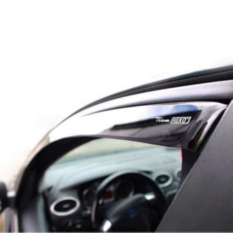 AUDI A2 5D 2000-2005 ΖΕΥΓΑΡΙ ΑΝΕΜΟΘΡΑΥΣΤΕΣ ΑΠΟ ΕΥΚΑΜΠΤΟ ΦΙΜΕ ΠΛΑΣΤΙΚΟ HEKO - 2 ΤΕΜ.