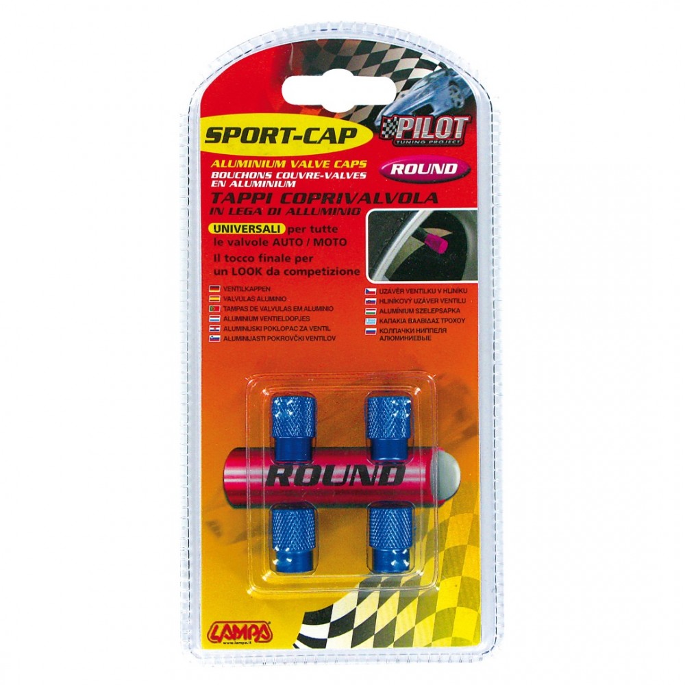 ΚΑΠΑΚΙΑ ΒΑΛΒΙΔΩΝ SPORT-CAP ΜΠΛΕ 4 ΤΕΜ. - 0250.1-LM ΚΑΠΑΚΙΑ ΒΑΛΒΙΔΩΝ SPORT-CAP ΜΠΛΕ 4 ΤΕΜ.