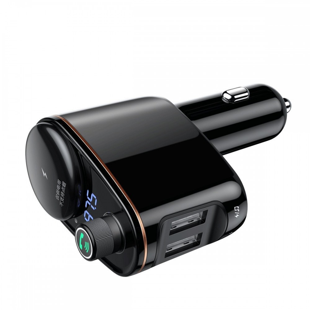 FM TRANSMITTER BLUETOOTH/2x USB 12-24V BASEUS - BAS27641/AM FM TRANSMITTER BLUETOOTH/2x USB 12-24V BASEUS - BAS27641/AM