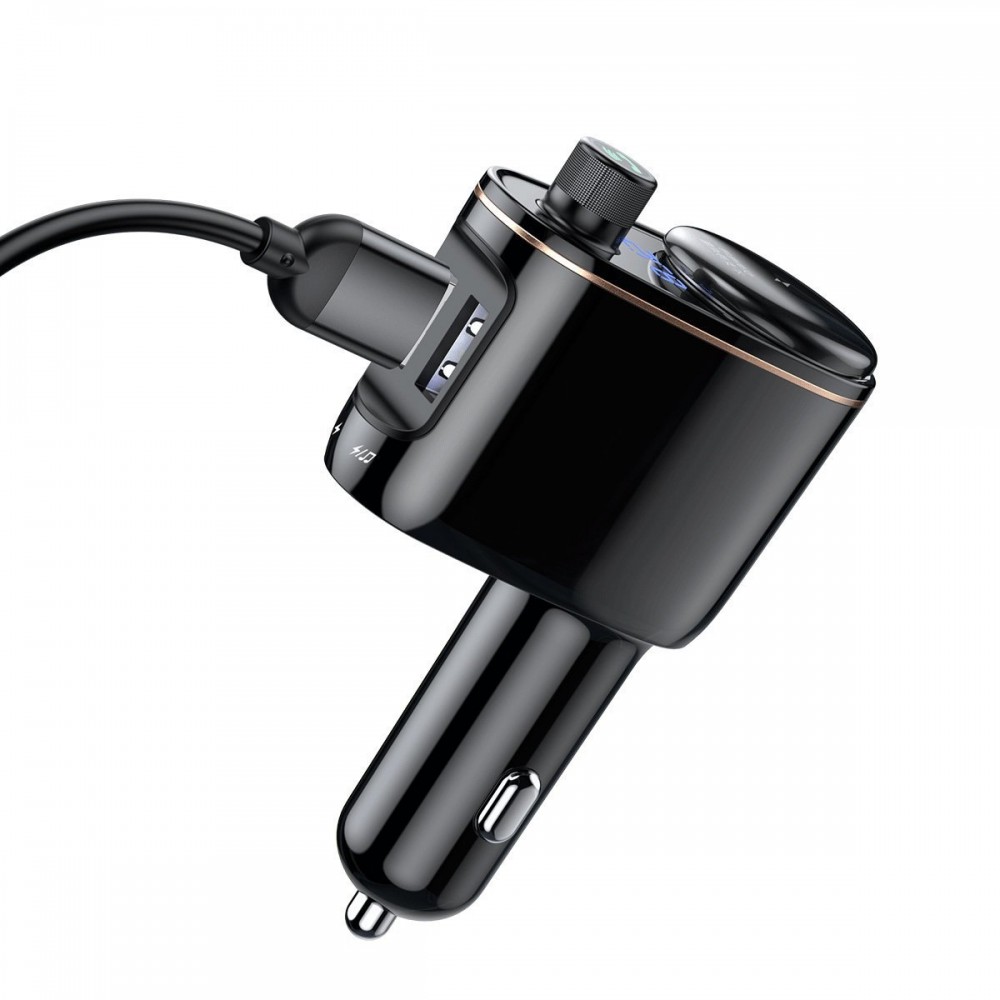 FM TRANSMITTER BLUETOOTH/2x USB 12-24V BASEUS - BAS27641/AM FM TRANSMITTER BLUETOOTH/2x USB 12-24V BASEUS - BAS27641/AM