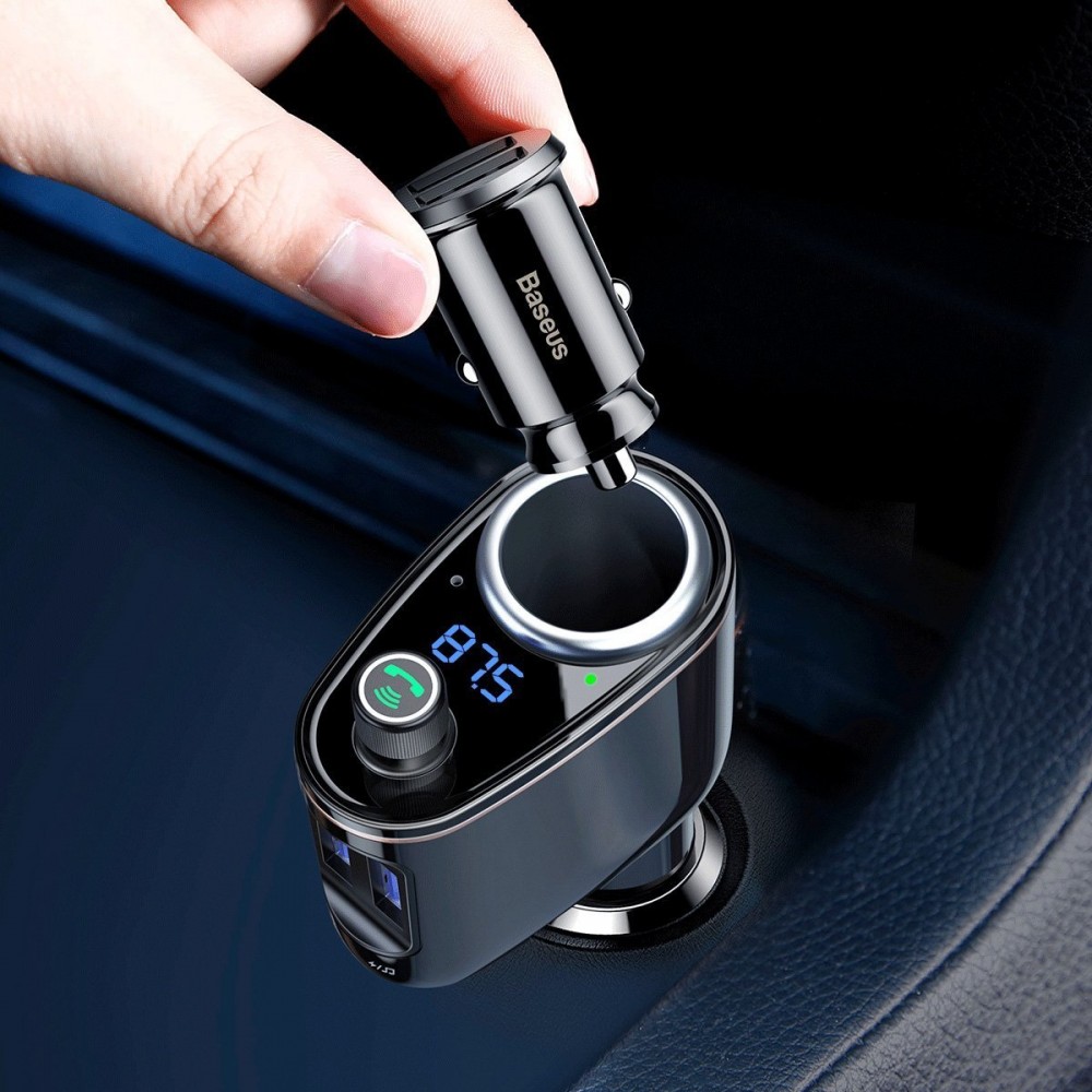 FM TRANSMITTER BLUETOOTH/2x USB 12-24V BASEUS - BAS27641/AM FM TRANSMITTER BLUETOOTH/2x USB 12-24V BASEUS - BAS27641/AM
