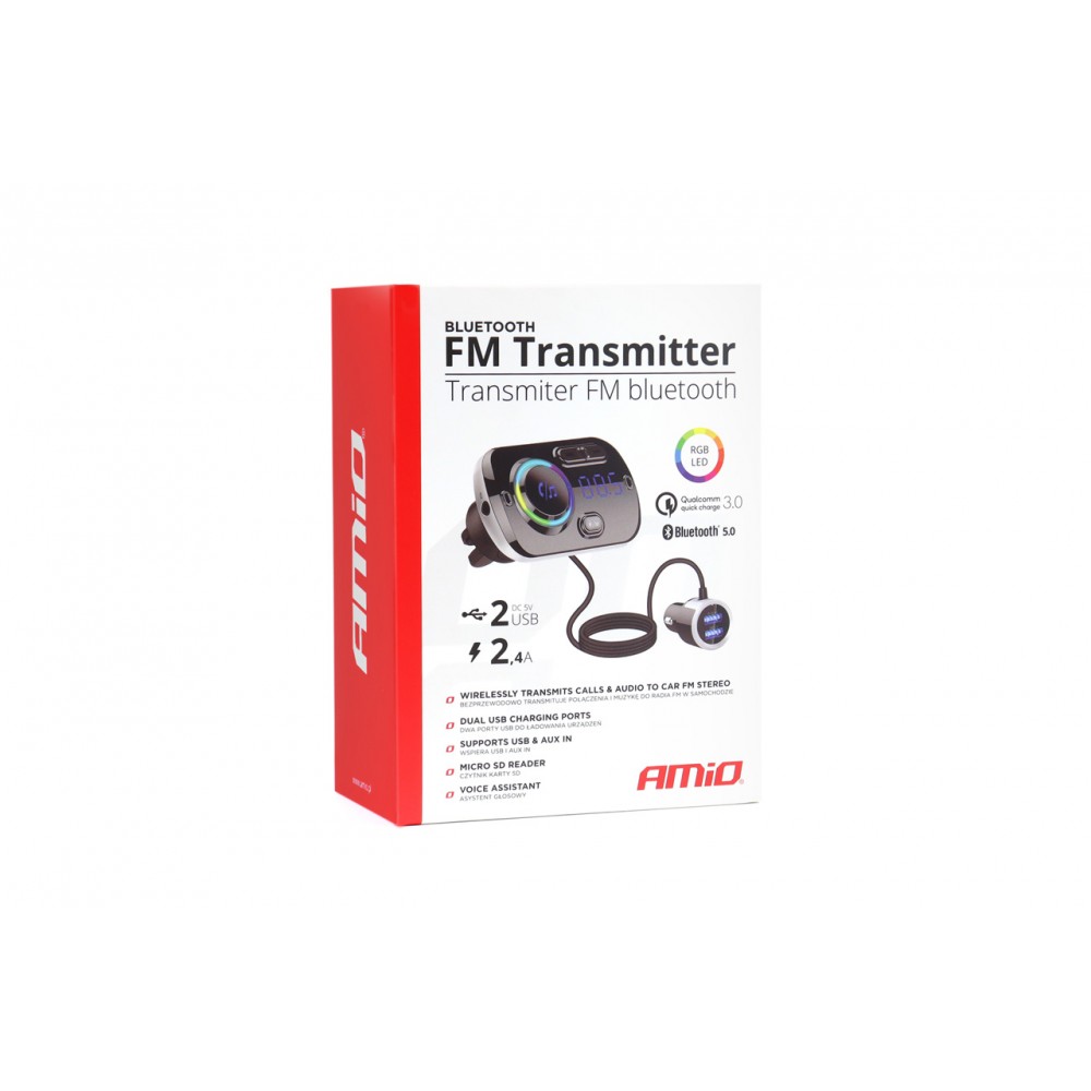 FM TRANSMITTER ΑΝΑΠΤΗΡΑ BT-03 QC 3.0 BLUETOOTH ΜΕ ΦΟΡΤΙΣΤΗ USB 2,4A - 02497/AM FM TRANSMITTER ΑΝΑΠΤΗΡΑ BT-03 QC 3.0 BLUETOOTH ΜΕ ΦΟΡΤΙΣΤΗ USB 2,4A - 02497/AM