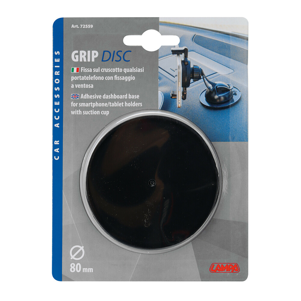 ΒΑΣΗ/ΠΛΑΤΦΟΡΜΑ ΣΤΡΟΓΓΥΛΗ ΤΑΜΠΛΩ GRIP DISK ΥΠΟΔΟΧΗ ΓΙΑ ΒΕΝΤΟΥΖΑ ΑΥΤΟΚΟΛΛΗΤΗ 80mm ΓΙΑ ΣΑΓΡΕ ΕΠΙΦΑΝΕΙΕΣ - L7255.9 ΒΑΣΗ/ΠΛΑΤΦΟΡΜΑ ΣΤΡΟΓΓΥΛΗ ΤΑΜΠΛΩ GRIP DISK ΥΠΟΔΟΧΗ ΓΙΑ ΒΕΝΤΟΥΖΑ ΑΥΤΟΚΟΛΛΗΤΗ 80mm ΓΙΑ ΣΑΓΡΕ ΕΠΙΦΑΝΕΙΕΣ - L7255.9
