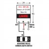 ΗΛΕΚΤΡΟΝΙΚΗ ΦΛΑΣΙΕΡΑ (FLASHER) ΓΙΑ LED 6-12-24 V max 2A - 9012.6-LM ΗΛΕΚΤΡΟΝΙΚΗ ΦΛΑΣΙΕΡΑ (FLASHER) ΓΙΑ LED 6-12-24 V max 2A