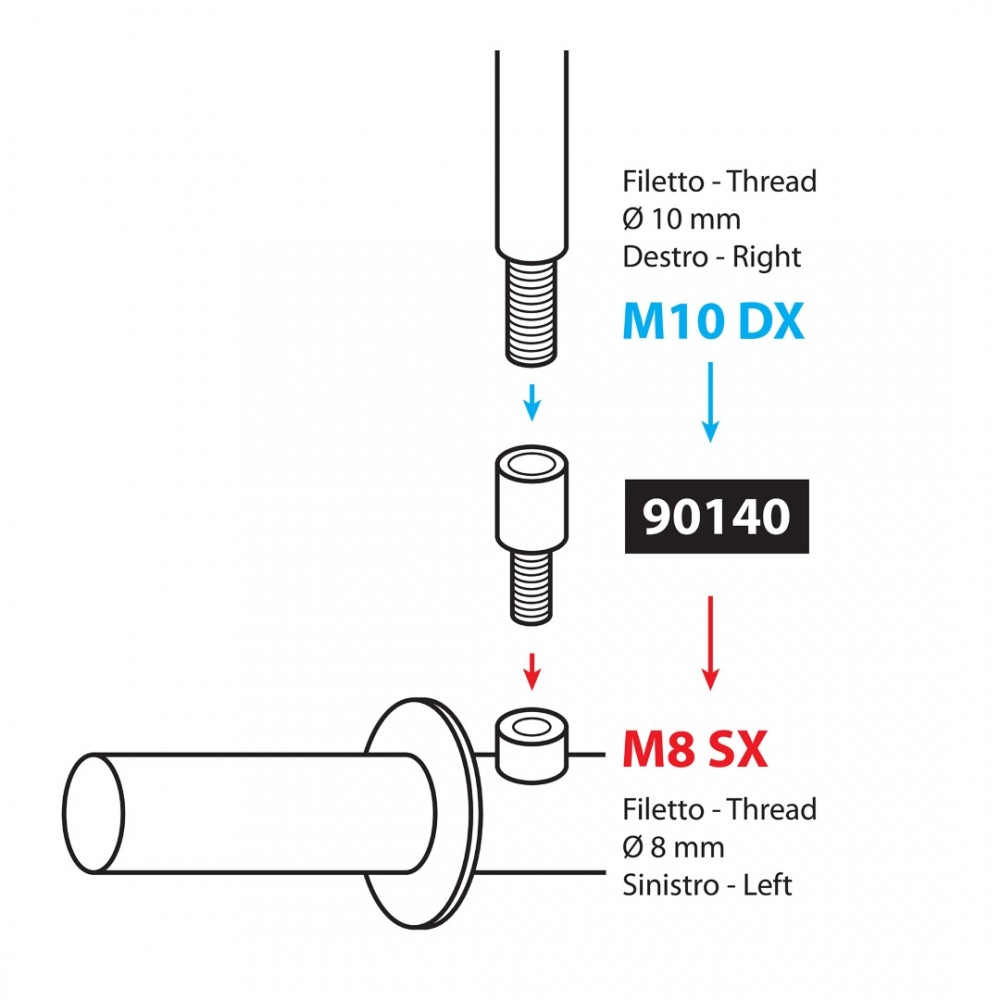 ΑΝΤΑΠΤΟΡΑΣ ΓΙΑ ΚΑΘΡΕΠΤΗ ΜΗΧΑΝΗΣ M10DX-M8SX -1ΤΕΜ - 9014.0-LM ΑΝΤΑΠΤΟΡΑΣ ΓΙΑ ΚΑΘΡΕΠΤΗ ΜΗΧΑΝΗΣ M10DX-M8SX -1ΤΕΜ