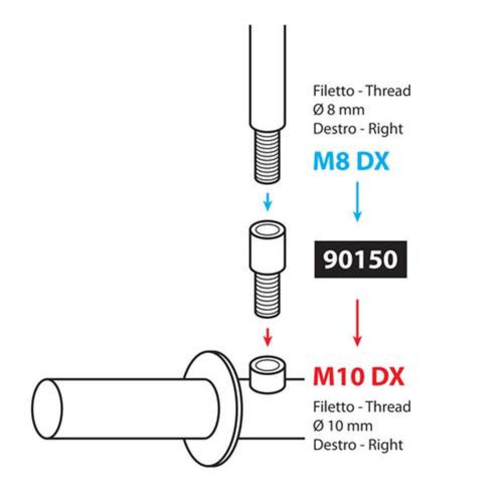 ΑΝΤΑΠΤΟΡΑΣ ΓΙΑ ΚΑΘΡΕΠΤΗ ΜΗΧΑΝΗΣ M8 DX-M10 DX -1ΤΕΜ - 9015.0-LM ΑΝΤΑΠΤΟΡΑΣ ΓΙΑ ΚΑΘΡΕΠΤΗ ΜΗΧΑΝΗΣ M8 DX-M10 DX -1ΤΕΜ