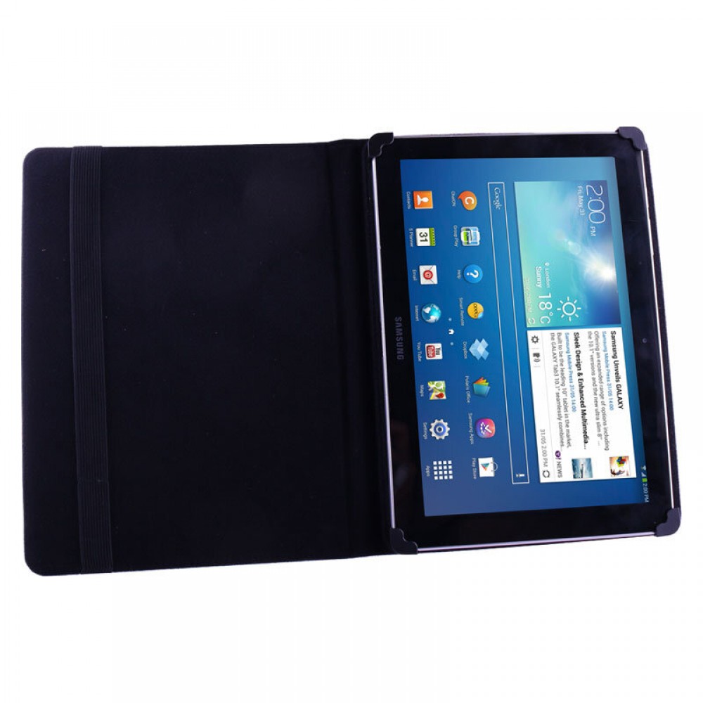 Osio OTC-8110 Θήκη – stand για tablet 8.1″ – 10.1″ universal PU δέρμα μαύρο - OTC-8110 Osio OTC-8110 Θήκη – stand για tablet 8.1″ – 10.1″ universal PU δέρμα μαύρο - OTC-8110