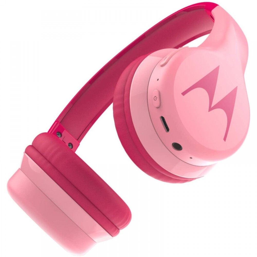 Motorola SQUADS 300 Pink Ενσύρματα / Ασύρματα Bluetooth on ear παιδικά ακουστικά Hands Free με splitter - SQUADS 300 PINK Motorola SQUADS 300 Pink Ενσύρματα / Ασύρματα Bluetooth on ear παιδικά ακουστικά Hands Free με splitter - SQUADS 300 PINK