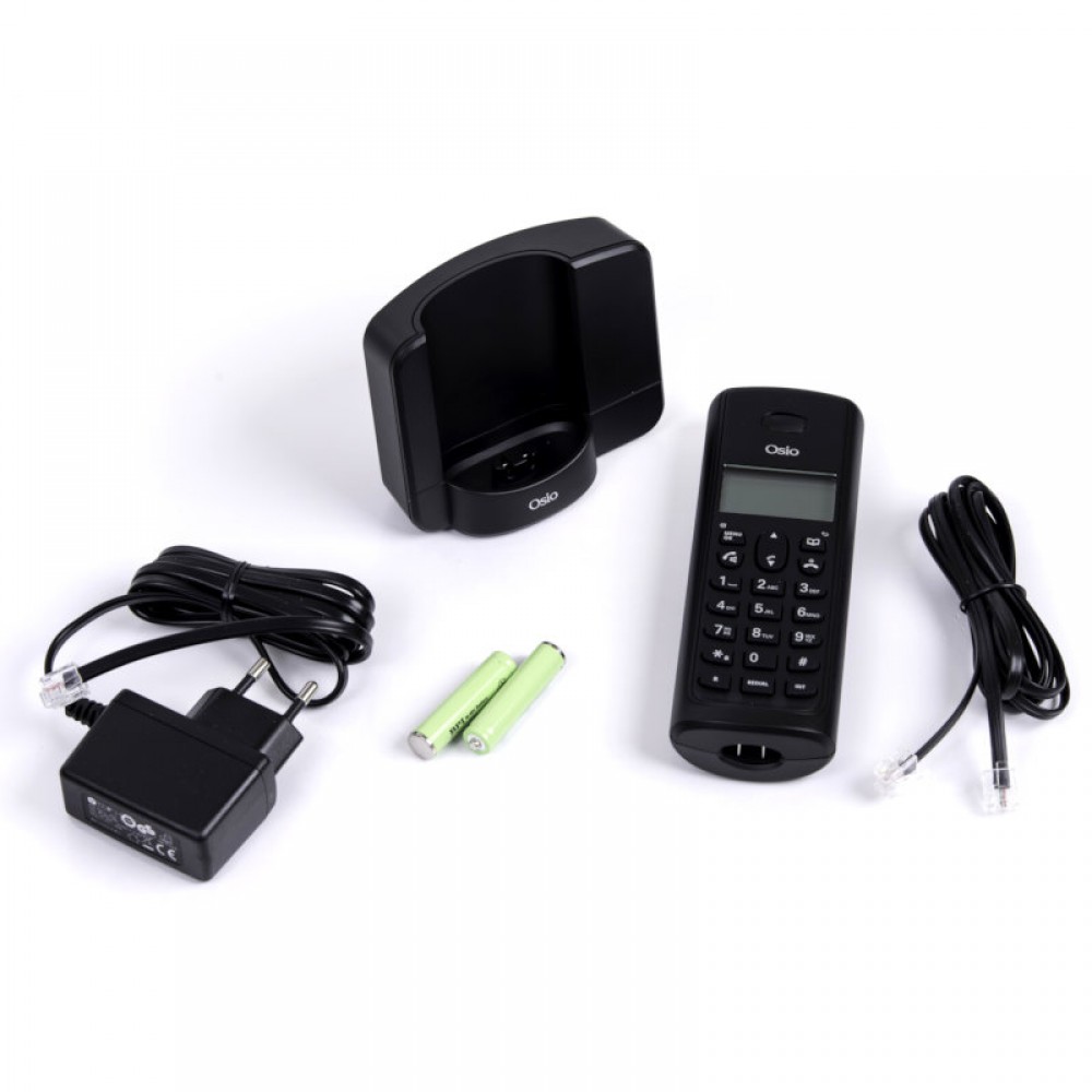 Osio OSD-8910B Μαύρο (Ελληνικό Μενού) Ασύρματο τηλέφωνο με ανοιχτή ακρόαση και 50 μνήμες τηλεφωνικού καταλόγου - OSD-8910B Osio OSD-8910B Μαύρο (Ελληνικό Μενού) Ασύρματο τηλέφωνο με ανοιχτή ακρόαση και 50 μνήμες τηλεφωνικού καταλόγου - OSD-8910B