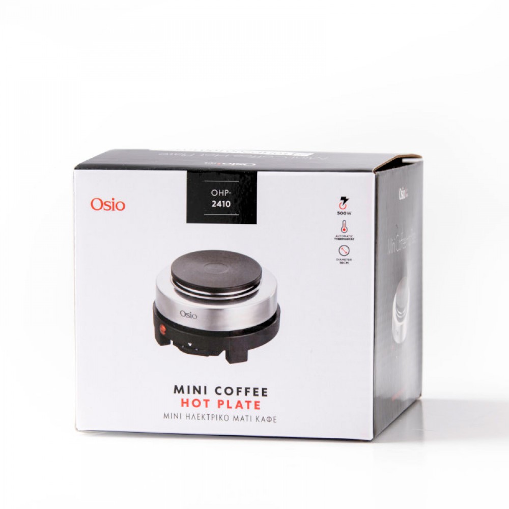 Osio OHP-2410 Μονή ηλεκτρική εστία 10 cm με θερμοστάτη 500 W - OHP-2410 Osio OHP-2410 Μονή ηλεκτρική εστία 10 cm με θερμοστάτη 500 W - OHP-2410