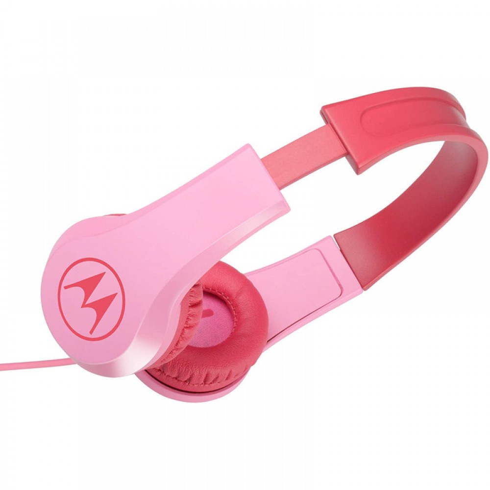 Motorola SQUADS 200 Pink Οn ear παιδικά ακουστικά Hands Free με splitter - SQUADS 200 PINK Motorola SQUADS 200 Pink Οn ear παιδικά ακουστικά Hands Free με splitter - SQUADS 200 PINK