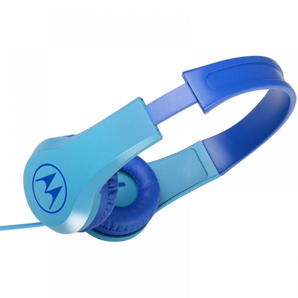 Motorola SQUADS 200 Blue Οn ear παιδικά ακουστικά Hands Free με splitter - SQUADS 200 BLUE Motorola SQUADS 200 Blue Οn ear παιδικά ακουστικά Hands Free με splitter - SQUADS 200 BLUE