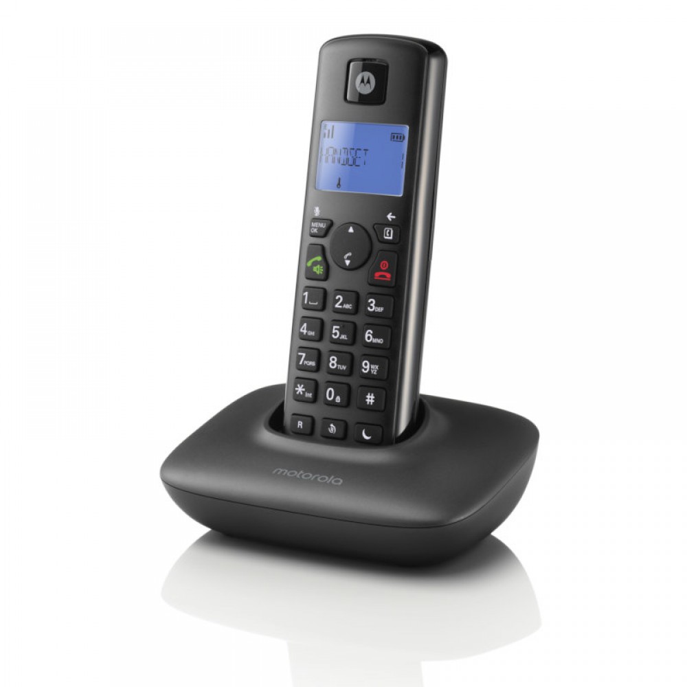 Motorola T401+ Black (Ελληνικό Μενού) Ασύρματο τηλέφωνο με φραγή αριθμών, ανοιχτή ακρόαση και Do Not Disturb - Τ401+ BLACK Motorola T401+ Black (Ελληνικό Μενού) Ασύρματο τηλέφωνο με φραγή αριθμών, ανοιχτή ακρόαση και Do Not Disturb - Τ401+ BLACK