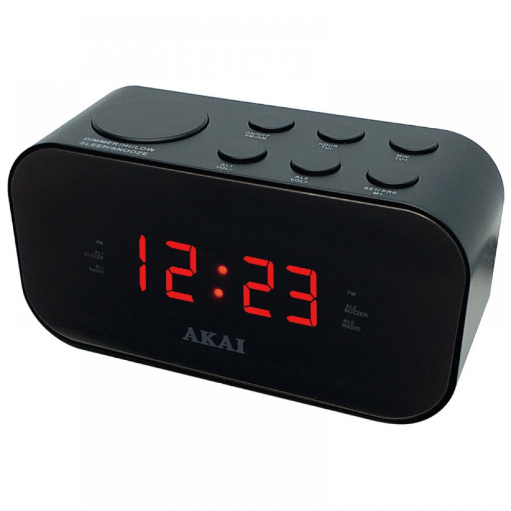 Akai ACR-3088 Ψηφιακό ξυπνητήρι με ραδιόφωνο και διπλή αφύπνιση - ACR-3088 Akai ACR-3088 Ψηφιακό ξυπνητήρι με ραδιόφωνο και διπλή αφύπνιση - ACR-3088
