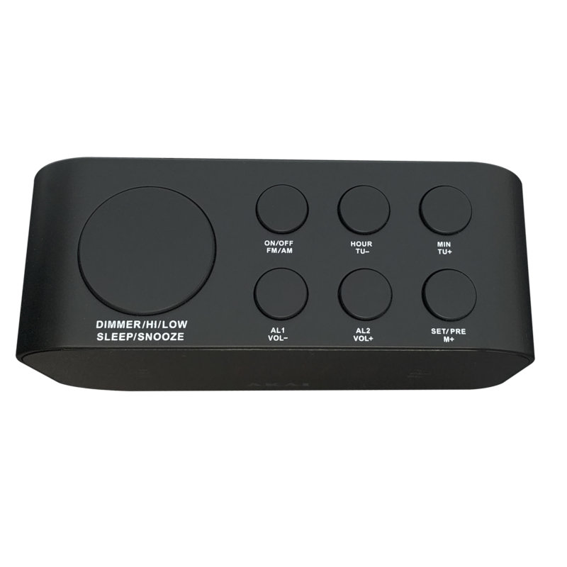 Akai ACR-3088 Ψηφιακό ξυπνητήρι με ραδιόφωνο και διπλή αφύπνιση
