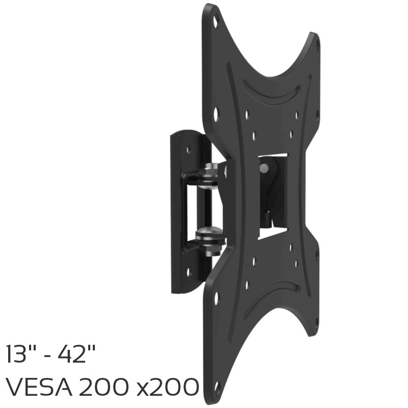 Osio OSM-1042 Βάση τηλεόρασης 13″ – 42″ – VESA 200 x 200