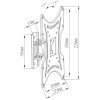 Osio OSM-1042 Βάση τηλεόρασης 13″ – 42″ – VESA 200 x 200 - OSM-1042 Osio OSM-1042 Βάση τηλεόρασης 13″ – 42″ – VESA 200 x 200 - OSM-1042