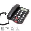 Osio OSWB-4760B Τηλέφωνο με μεγάλα πλήκτρα, ανοιχτή ακρόαση και SOS - OSWB-4760B Osio OSWB-4760B Τηλέφωνο με μεγάλα πλήκτρα, ανοιχτή ακρόαση και SOS - OSWB-4760B