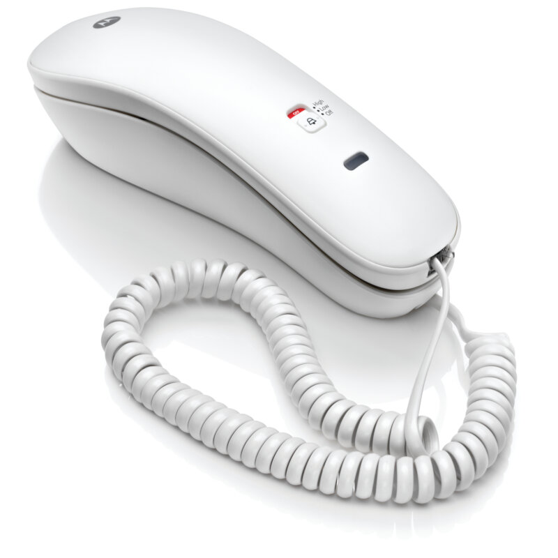 Motorola CT50W GR Λευκό Ενσύρματο τηλέφωνο γόνδολα