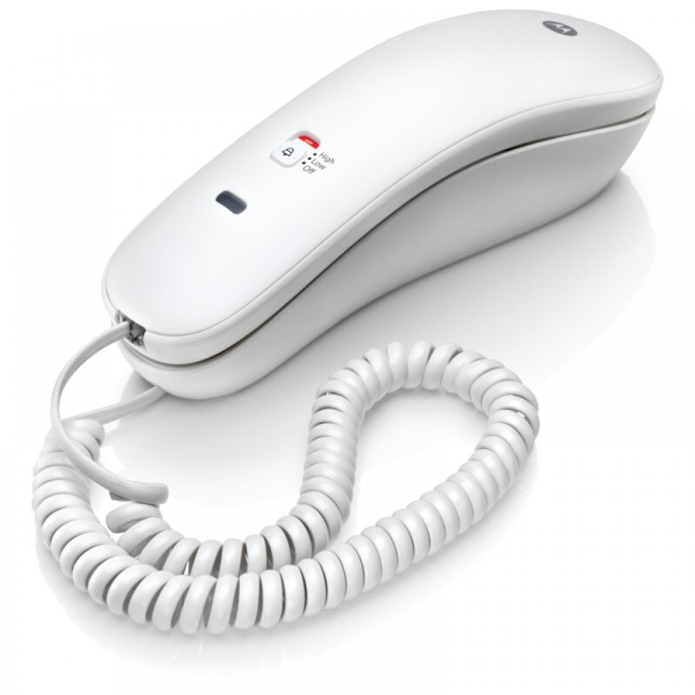 Motorola CT50W GR Λευκό Ενσύρματο τηλέφωνο γόνδολα - CT50 GR WHITE Motorola CT50W GR Λευκό Ενσύρματο τηλέφωνο γόνδολα - CT50 GR WHITE