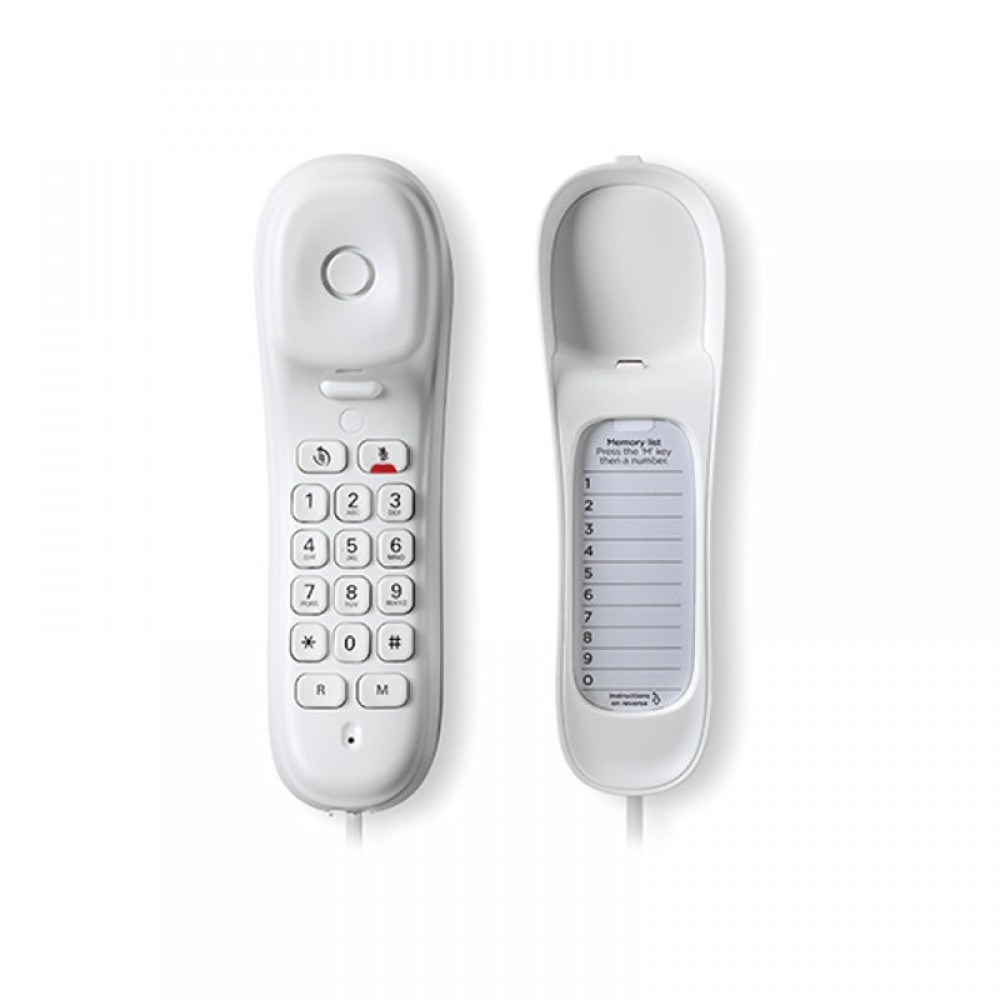 Motorola CT50W GR Λευκό Ενσύρματο τηλέφωνο γόνδολα - CT50 GR WHITE Motorola CT50W GR Λευκό Ενσύρματο τηλέφωνο γόνδολα - CT50 GR WHITE