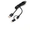Osio OTU-495B Καλώδιο USB σε micro USB & USB TYPE C με αντάπτορα – 1 m - OTU-495B Osio OTU-495B Καλώδιο USB σε micro USB & USB TYPE C με αντάπτορα – 1 m - OTU-495B