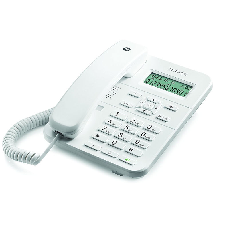 Motorola CT202 Λευκό Ενσύρματο τηλέφωνο