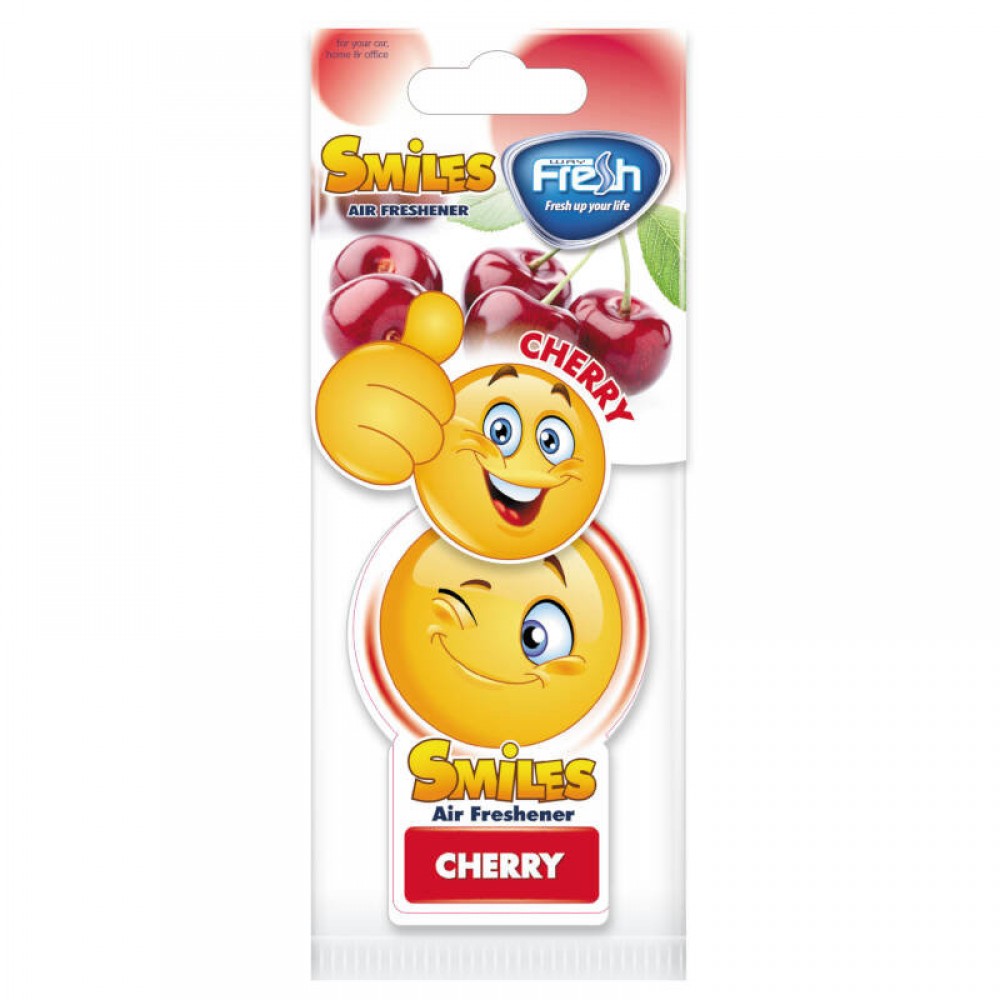 Fresh SM13 SMILE Αρωματικό αυτοκινήτου Κεράσι - SM13 Fresh SM13 SMILE Αρωματικό αυτοκινήτου Κεράσι - SM13