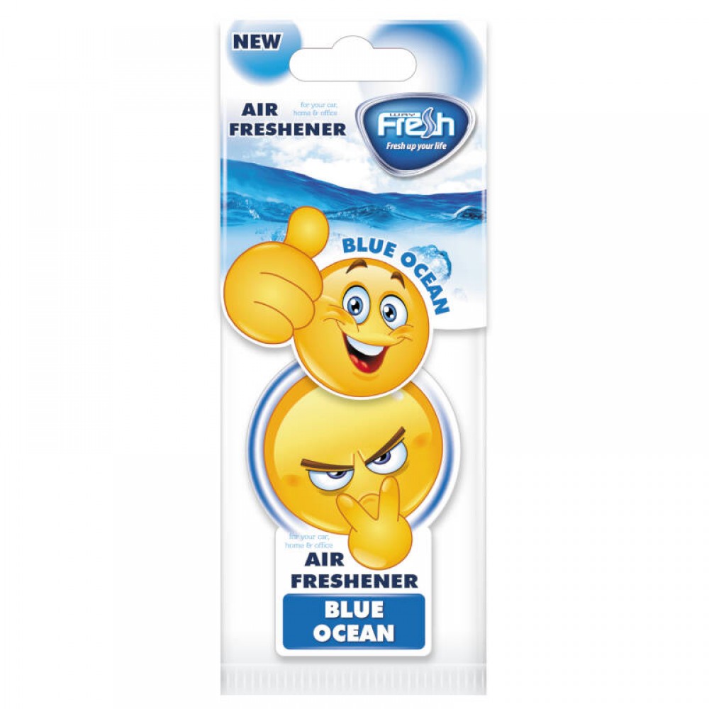 Fresh SM03 SMILE Αρωματικό αυτοκινήτου Blue Ocean - SM03 Fresh SM03 SMILE Αρωματικό αυτοκινήτου Blue Ocean - SM03